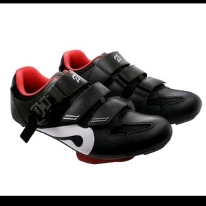 Peloton Unisex Black And Red Indoor Outdoor Cycling Clip In Shoe 40